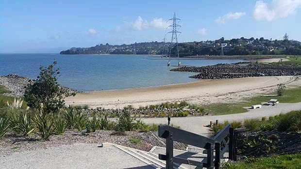 Two new swimming beaches have been created in Manukau Harbour.