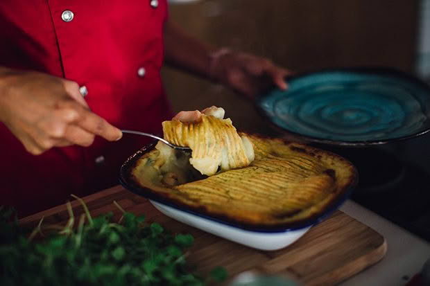 Thai Fish Pie. Photo: Anna Kidman