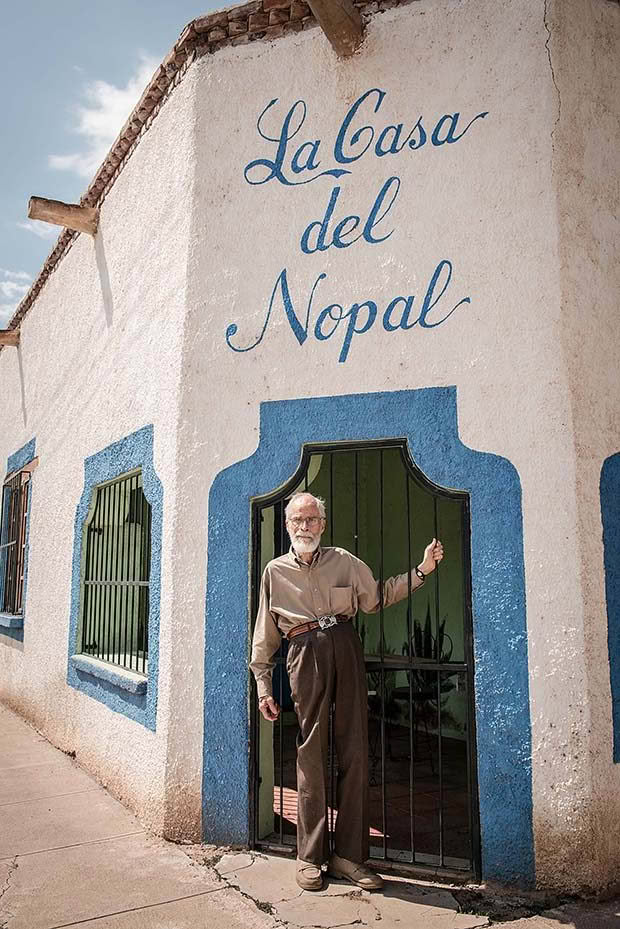 American anthropologist Spencer MacCallum has lived in old Casa Grandes for more than 30 years. It was his discovery of Juan Quezada that led to the Mata Ortiz pottery movement. 