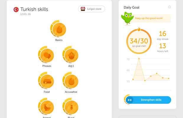 Duolingo app