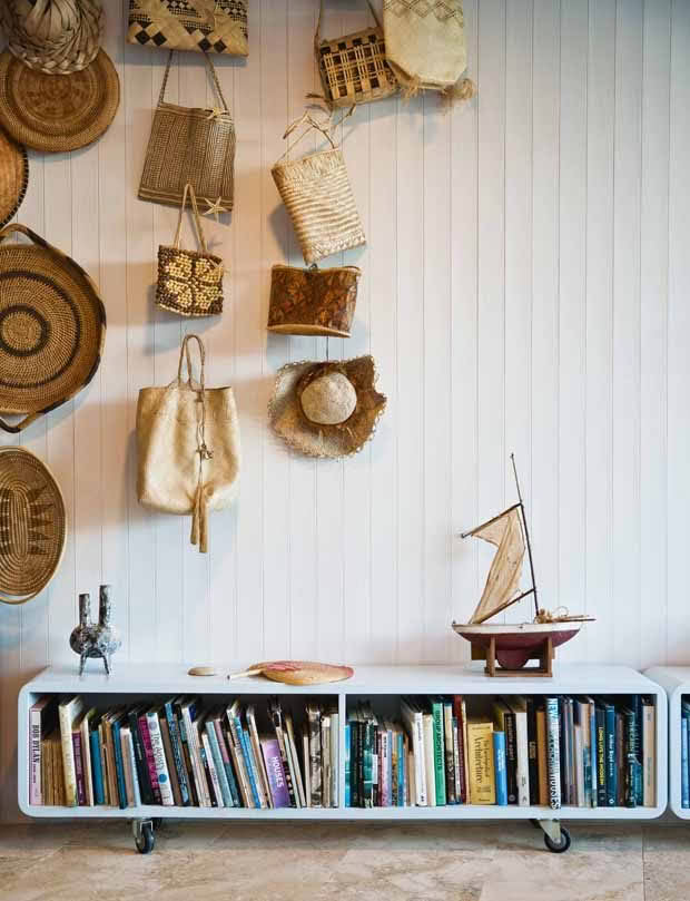 The collection of Polynesian kites was assembled on the couple's many sailing voyages throughout the Pacific Islands. The little sailing boat named Kapiti, was made by Isobel's grandfather for his wee boys to sail on local ponds.