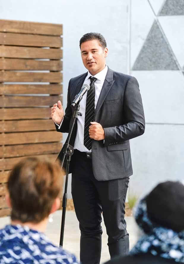 Te Aro Pa Trust Papakainga opening at Greta Point. Photo by Mark Coote for Te Tumu Paeroa.