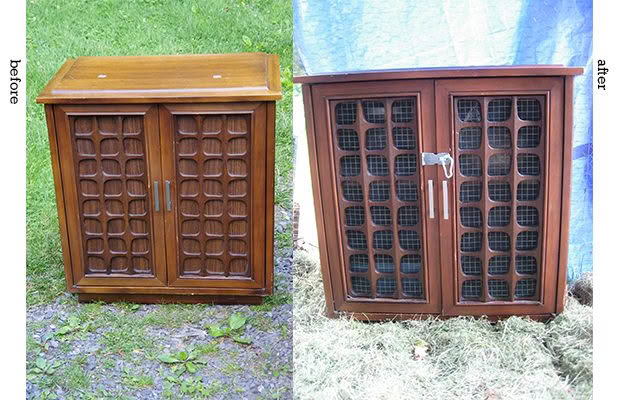 REPURPOSED CHICKEN COOP