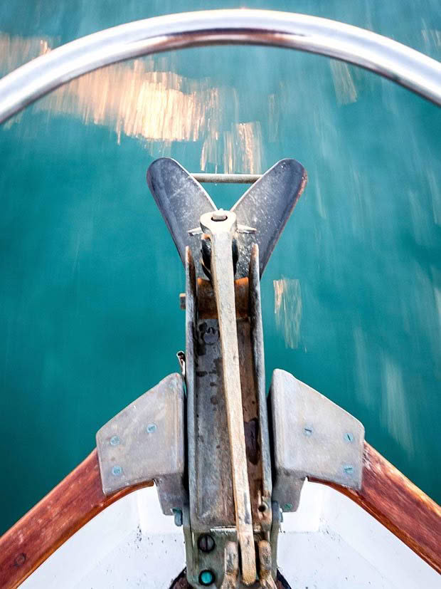 Boat lovers David and Barbara Cooke on the Trinidad