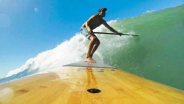 stand-up paddleboarding