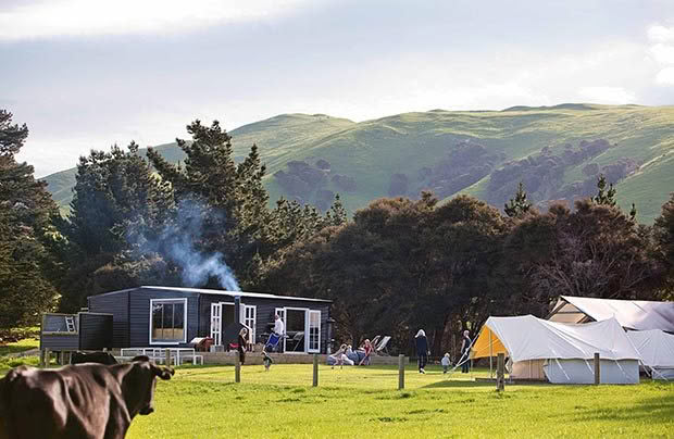 the new face of farming and glamping