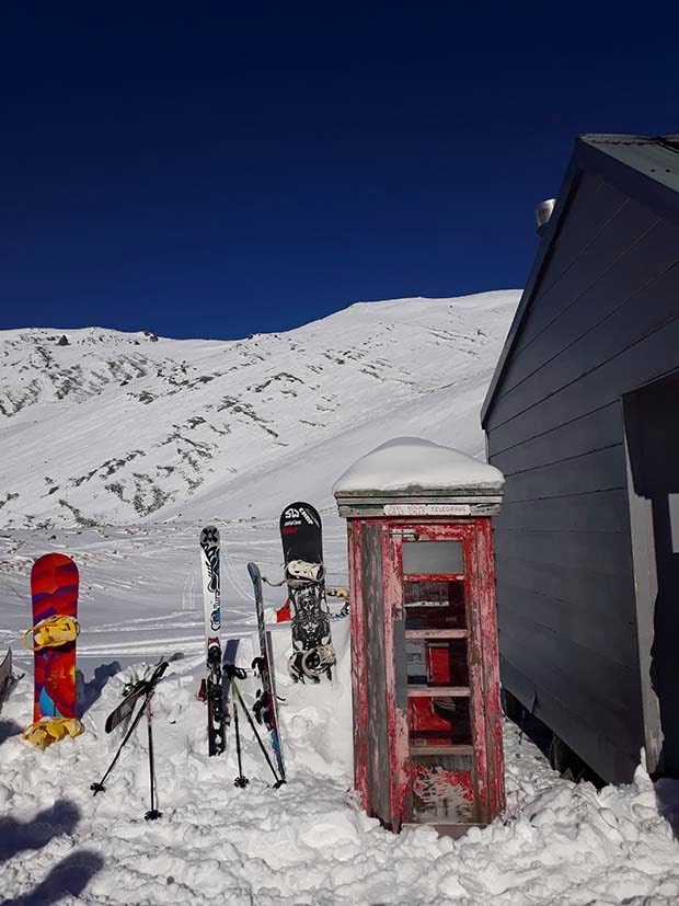 Uncrowded remote Awakino ski field new zealand