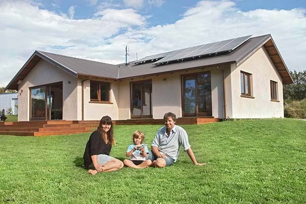 house built from hemp