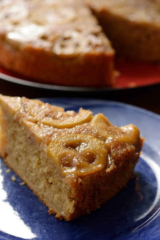 feijoa upside down cake