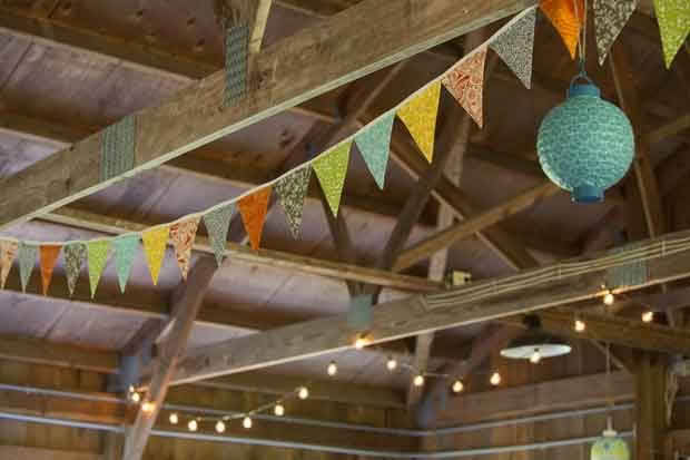 wedding barn bunting