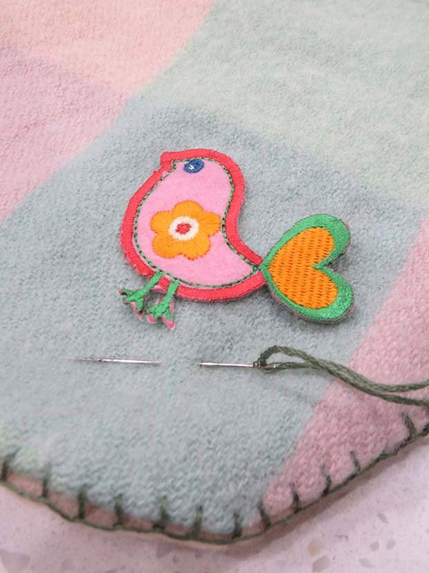 repurpose hot water bottle cover 