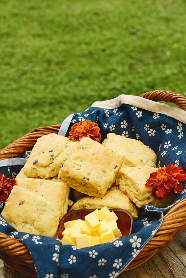 scone recipe with vegetables