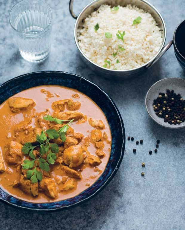 healthy butter chicken recipe