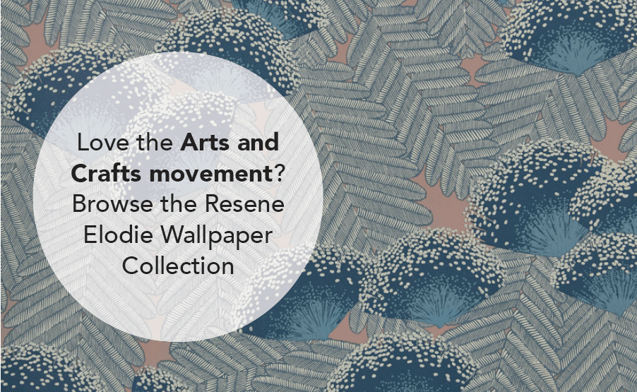 A poster that says love the arts and crafts movement