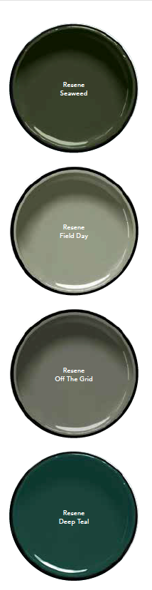 Four different colored plates are stacked on top of each other on a white background.